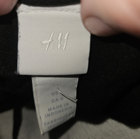 H & M Womans Black Spaghetti Strap Dress Size L - Picture 11 of 11